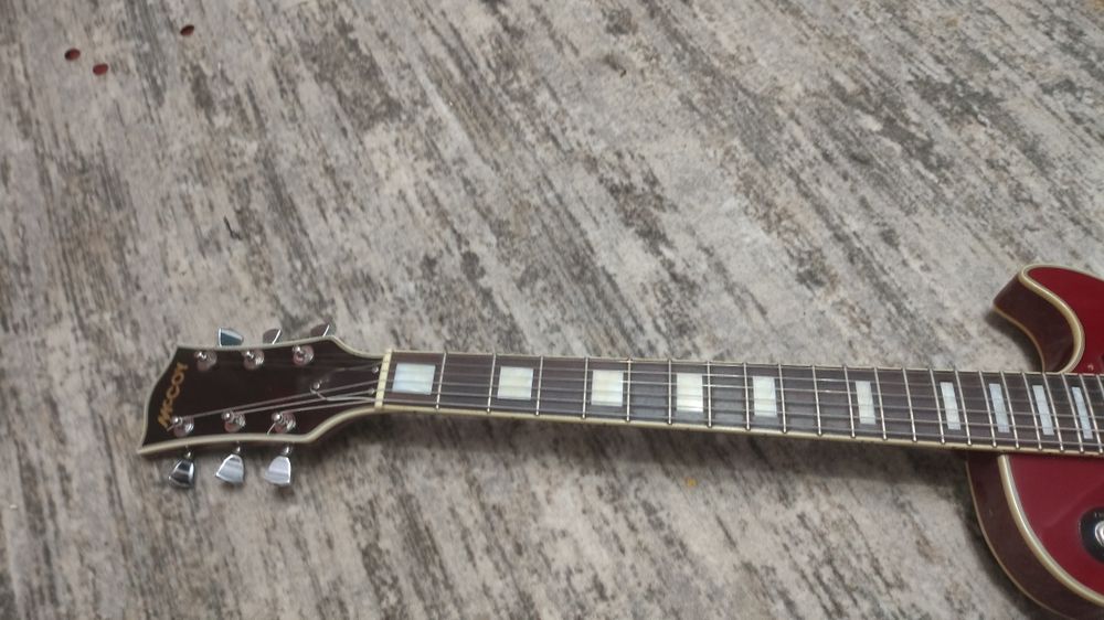 Электрогитара Les Paul Mccoy Корея 80е
