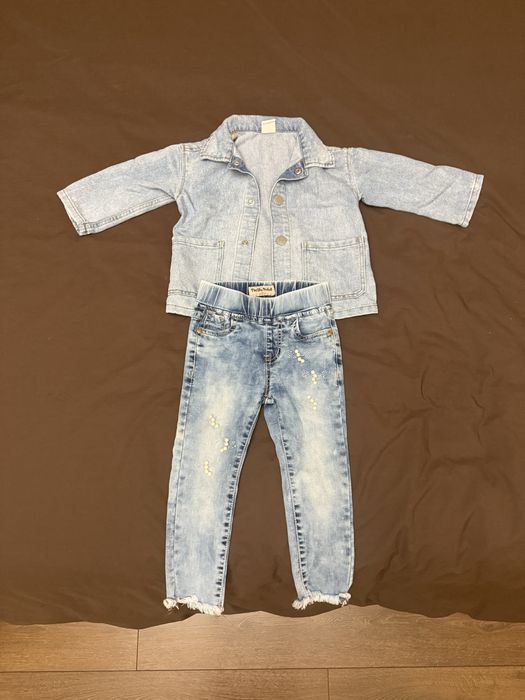 Детски дрешки-риза и дънки