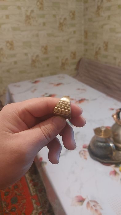 Отпечаток  кольцо  мужской