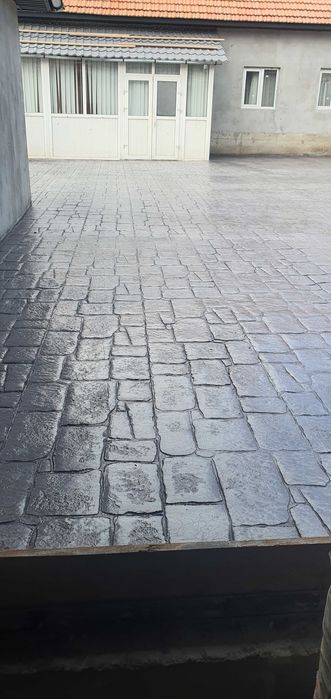 #beton amprentat si elicopterizat#pavaj din beton amprentat