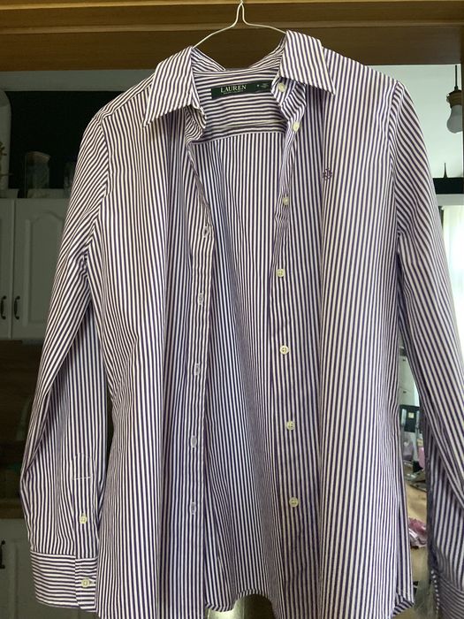 Новa дамска раирана риза Ralph Lauren, Размер M