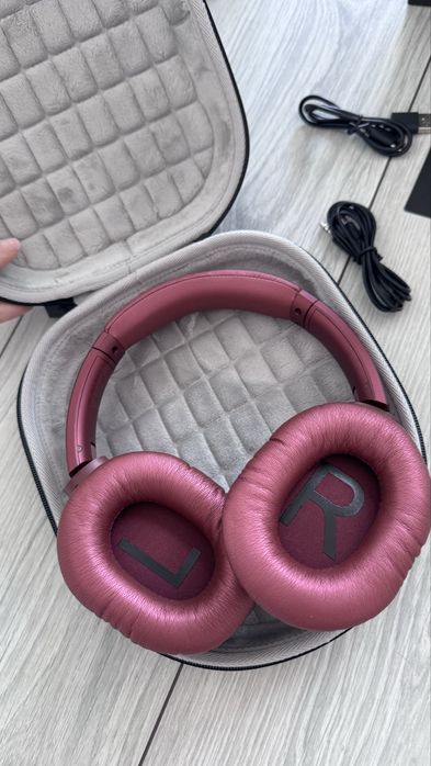 Casti wireless over ear pliabile cu Active Noise Cancelling Bluetooth microfon baterie reincarcabila