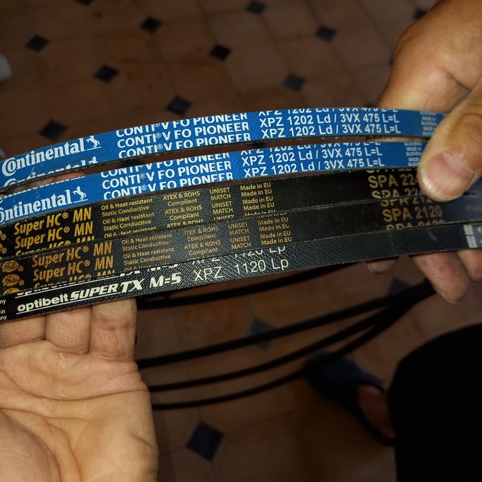 продается разные ремни для мотора