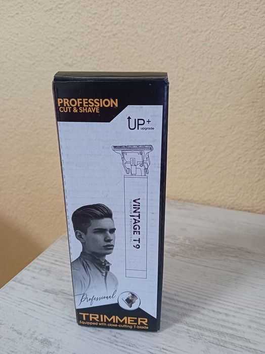 акумулаторна машинка за подстригване и тример за брада за мъже