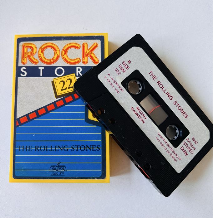 Casete audio din celebra serie Rock Story
