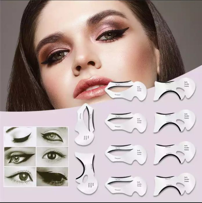 Трафареты для подводки глаз