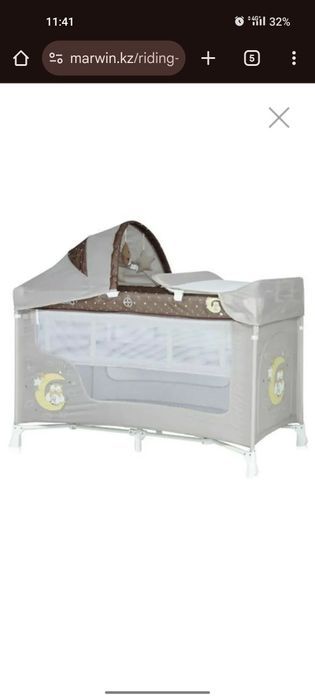 Детский манеж Lorelli 0+ и матрас