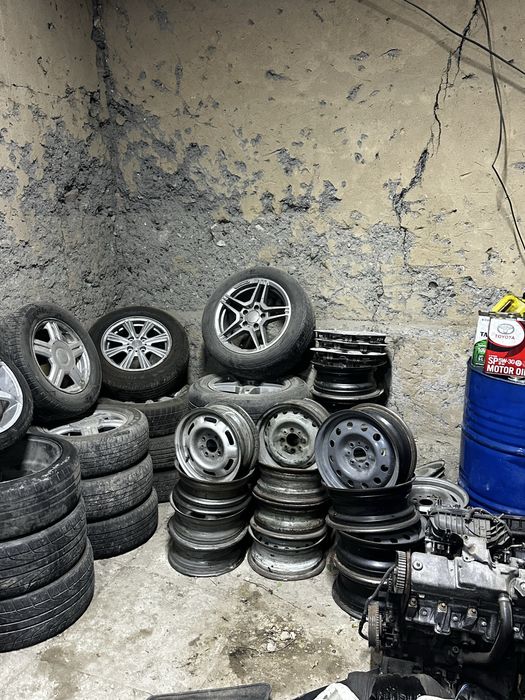 Титанывыи диски ваз, мерс , нехси,пасат