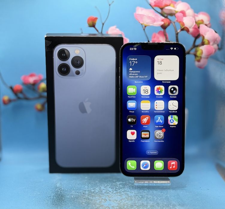 Apple iPhone 13 Pro Max, 128GB, 5G, Sierra Blue