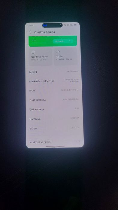 Infinix GT 20 Pro