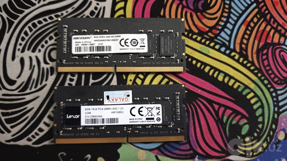 Sodimm 2×8 сотилади