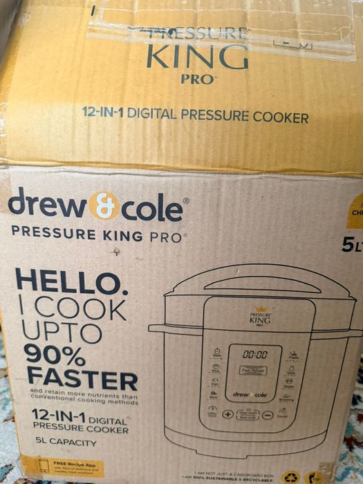 Oală sub presiune electrică Drew & Cole Pressure King Pro 5L
