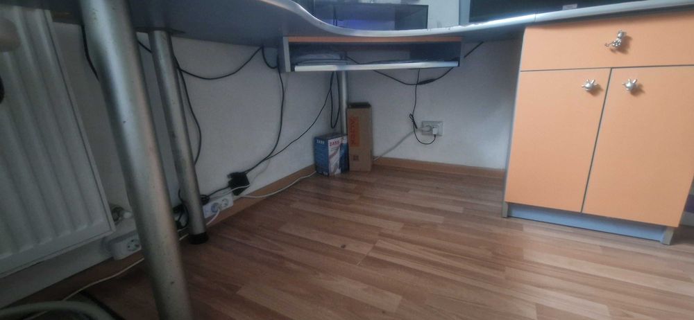 Birou L pe colt, cu sertare 160x160x60x76