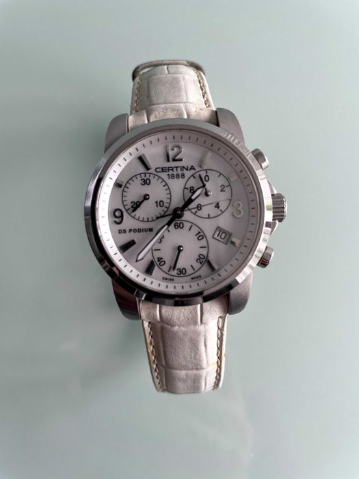 Vand ceas dama Certina 1888, DS Podium, mecanism elvetian, curea piele