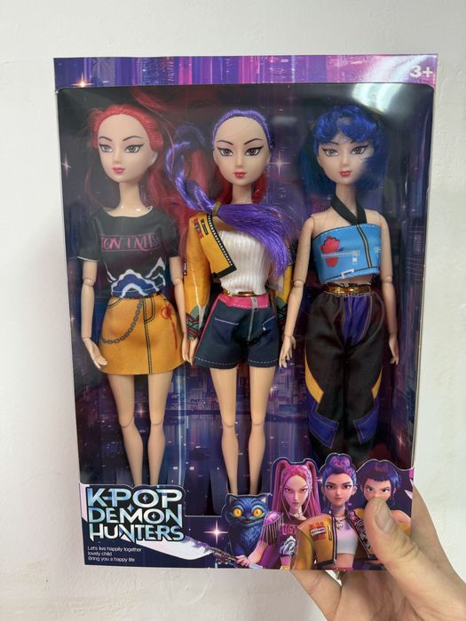 Голям комплект 6 броя фигурки K-POP Demon Hunters/Кей Поп Руми Rumi