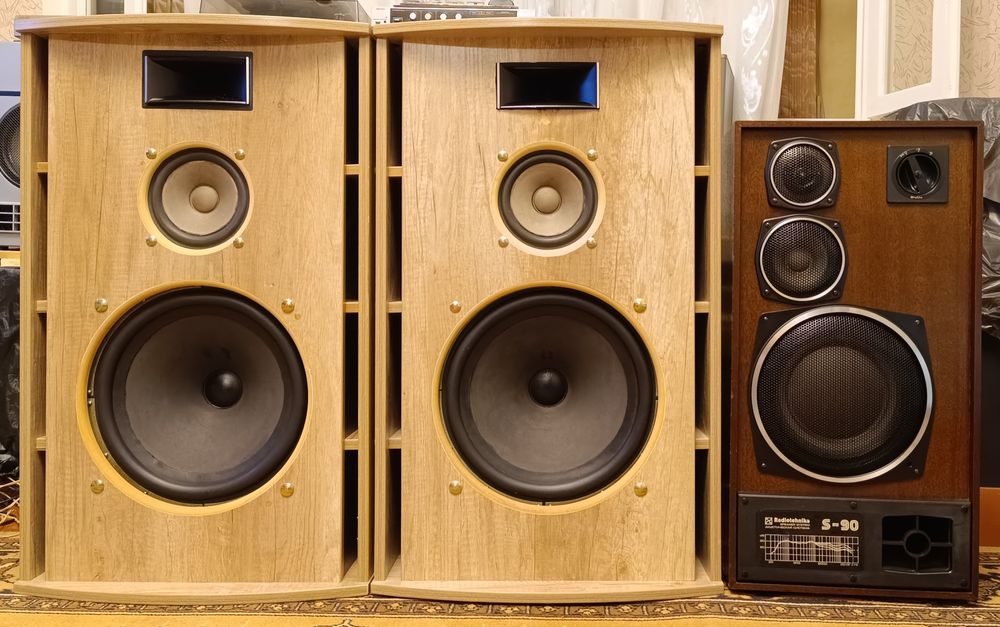 Колонки самодельные большие