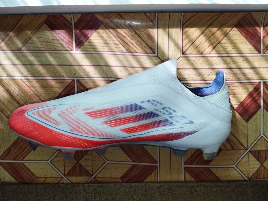 Бутсы adidas F50 Elite laceless fg - белый