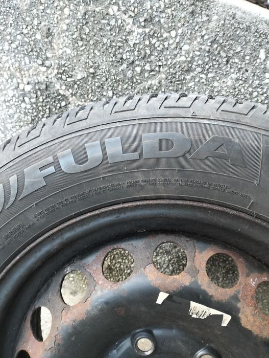 195 65 15 anvelope iarna+ jante Fulda cristall