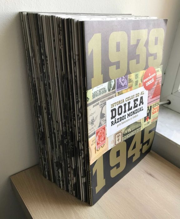 Lot Istoria celui de-al doilea război mondial prin Bancnote și Timbre