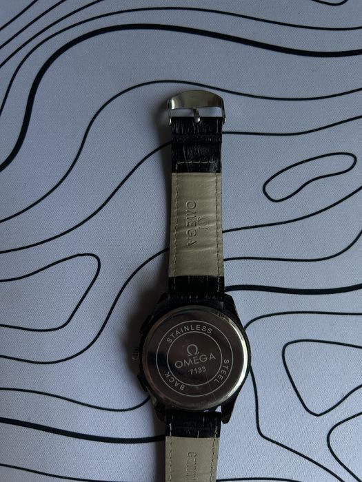 Сасы Omega Seamaster (черный циферблат)