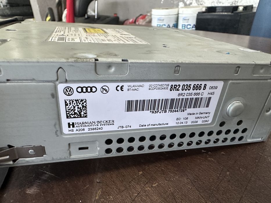 Unitate multimedia mmi radio navigatie audi a4 b8 a5 q5 8R2035666B