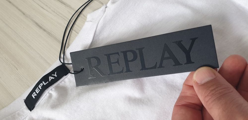 Replay Cotton Mens Size M НОВО! ОРИГИНАЛ! Мъжка Тънка Памучна Блуза!