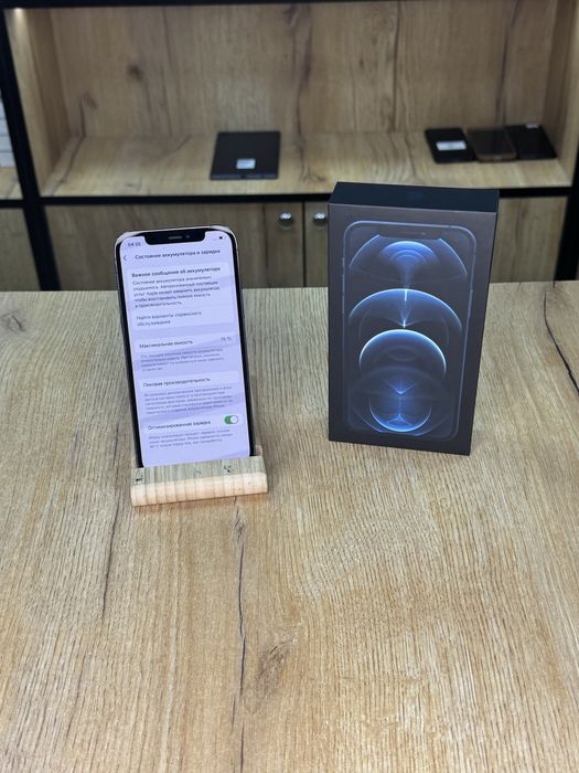 iphone 12 pro max 256 gb 80% синий
