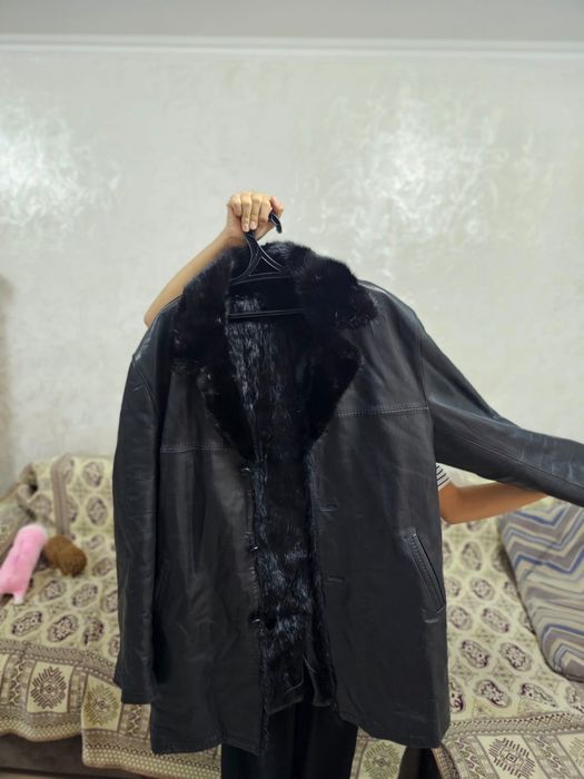 Дубленка натуральная кожа