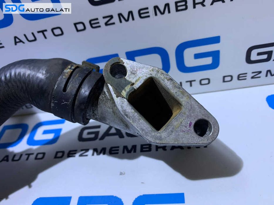 Furtun Conducta cu Flansa Lichid Racire Motor Termostat Pompa Apa Opel Vectra B 1.4 1.6 Cod 9129221 [S0090]