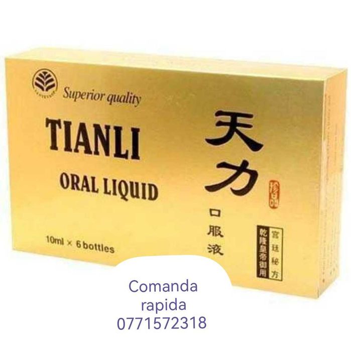 Solutie Tianli cu capac auriu