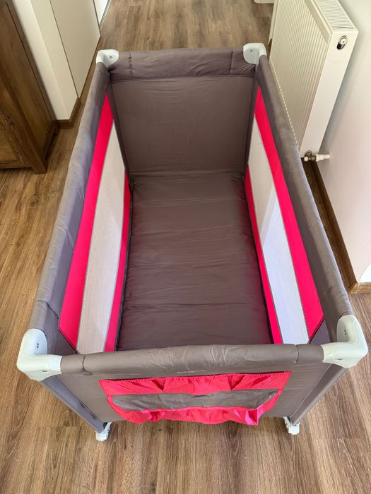 Pătuț pliabil TEX cu saltea