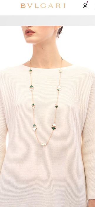 Сотуар BVLGARI Divas Dream. Золото 750 пробы. Серьги с бриллиантами.