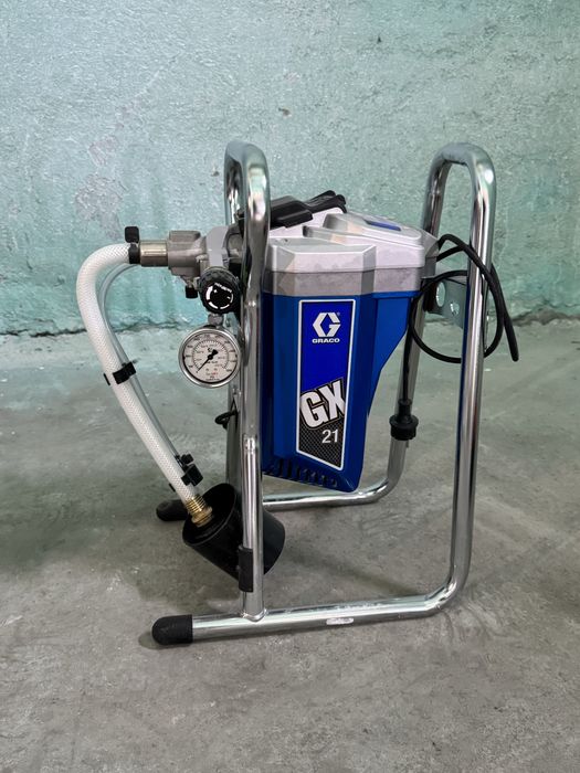 Graco GX21 Airless – kit complet profesional + furtunuri, prelungitoare și duze