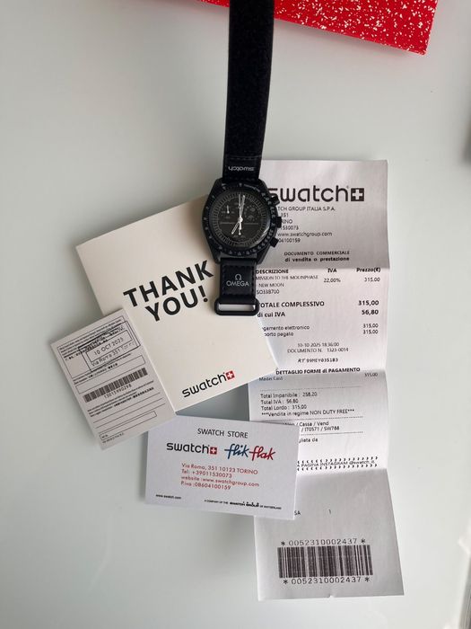 Vând ceas Omega x Swatch Bioceramic Moonswatch