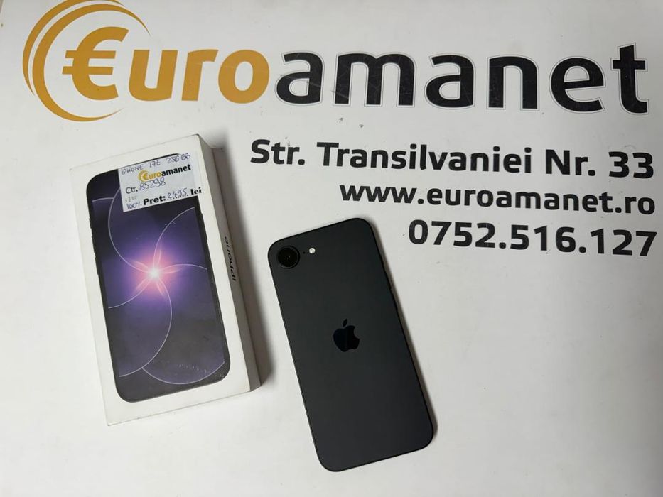 Iphone 17E, 256GB, Bat.100% -T-