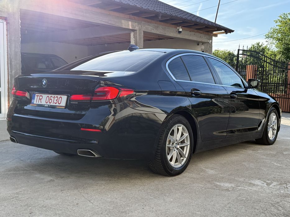 Bmw seria 5 g30 lci 2.0 diesel b47 2021 inmatriculat numar negru