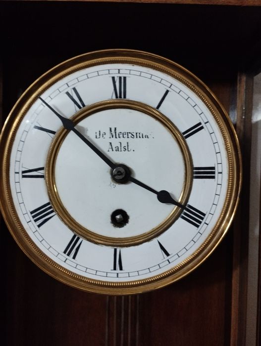 Ceas pendula de perete anii 1900 +/- cu pendul