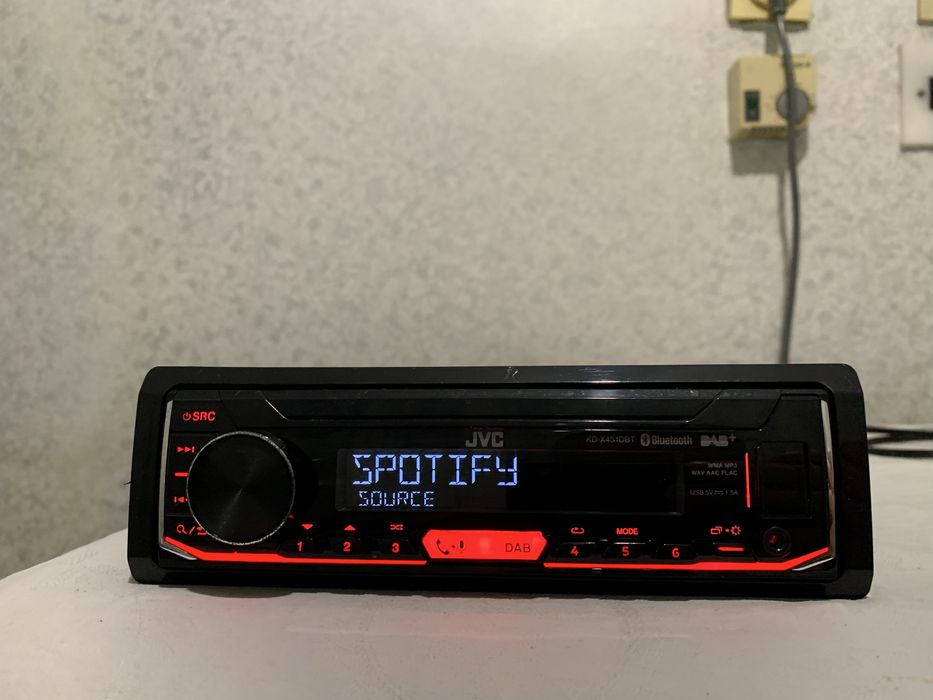 Авто радио JVC Bluetooth