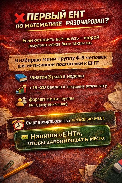 Онлайн репетитор по математике.