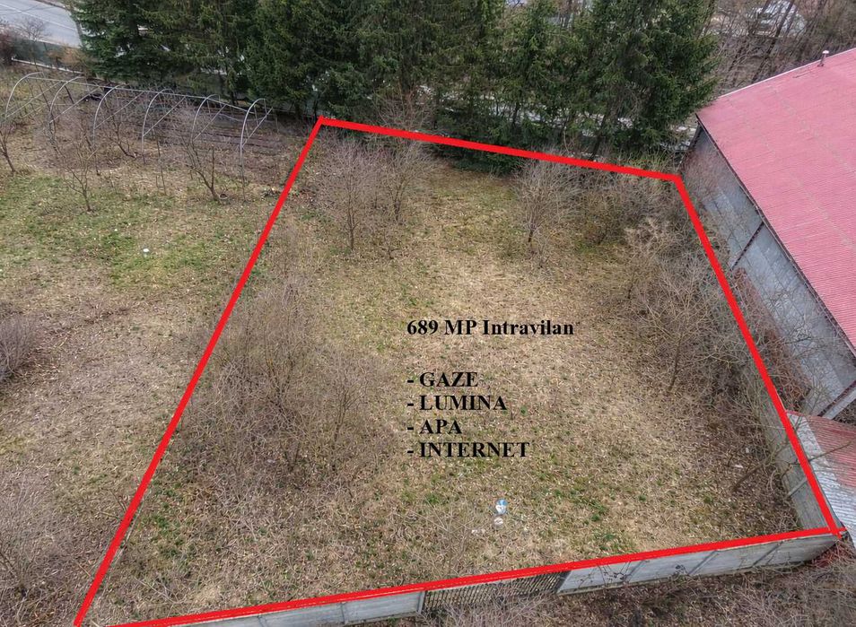 Teren Ocazie(Urgent) - 689mp Intravilan - Oras Plopeni