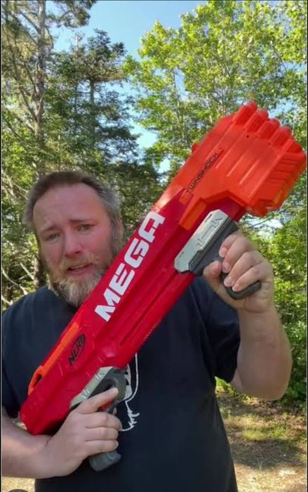 Бластер Nerf mega оригинал