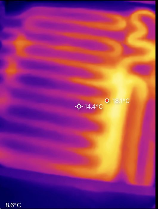 Откриване на течове и влага, с термокамера