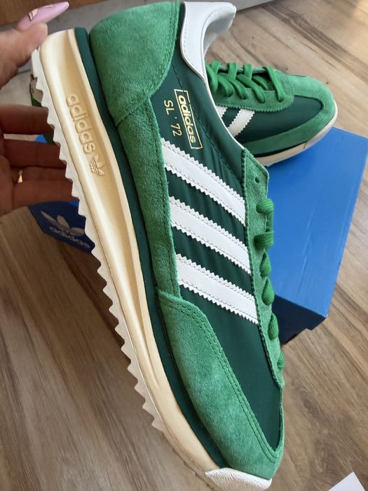 Оригинални зелени маратонки Adidas SL72 Originals! 39,44 н