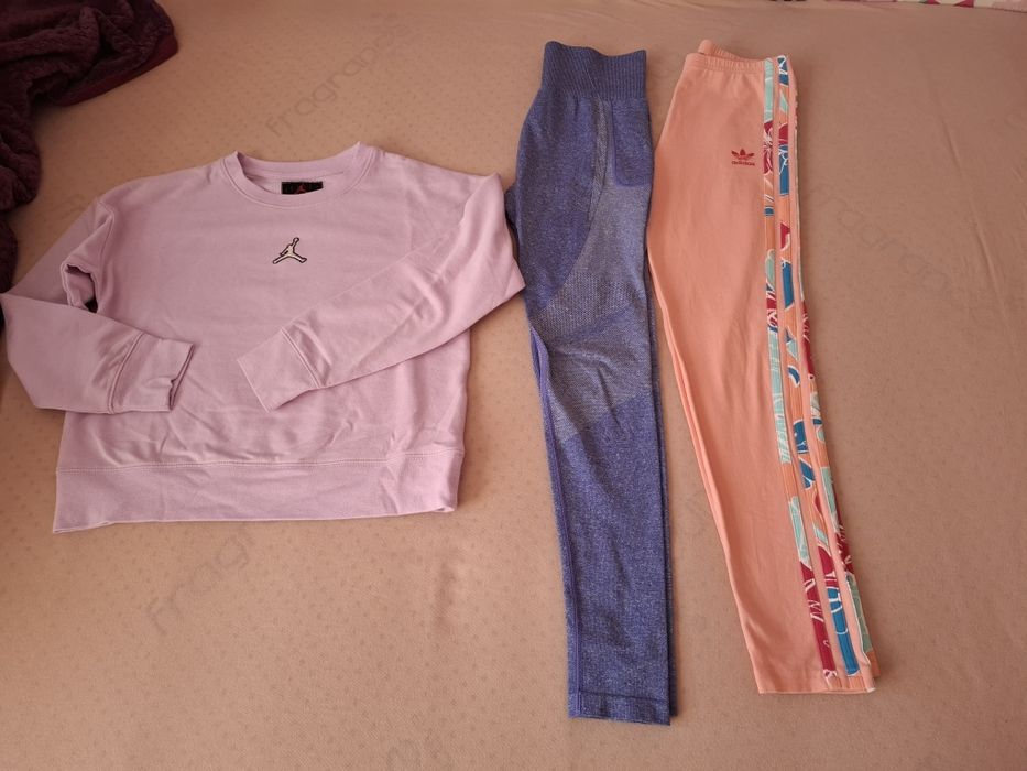 Комплект за момиче Jordan, Adidas и Decatlon11-12г.