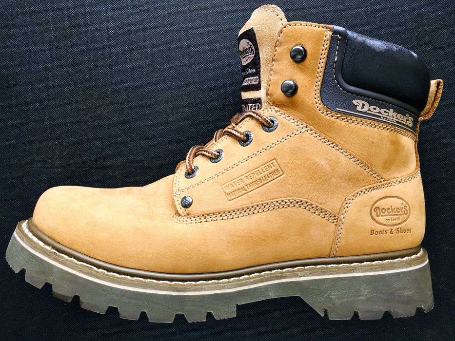 VINTAGE 2002 Made in Germany DOCKERS® by Gerli Men's Boots — 28 CM