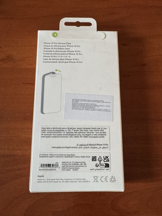 Чехол оригинал для iphone 15pro Apple silicone case