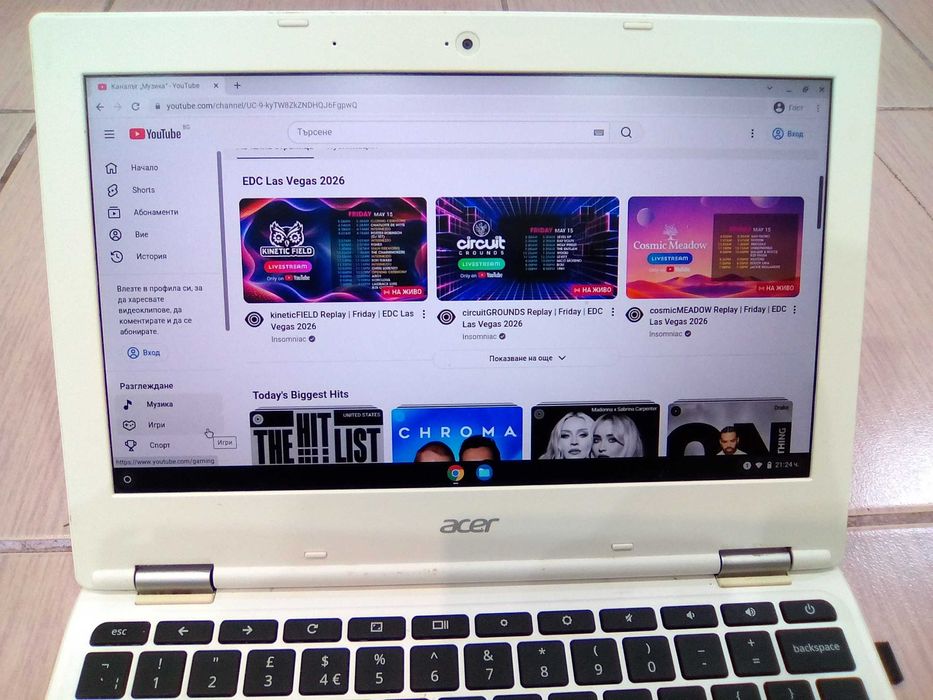 Acer ChromeBook 11 CB3-131-C8D2 11.6″ – Celeron 2.16GHz 2GB Ram 16GB eMMC