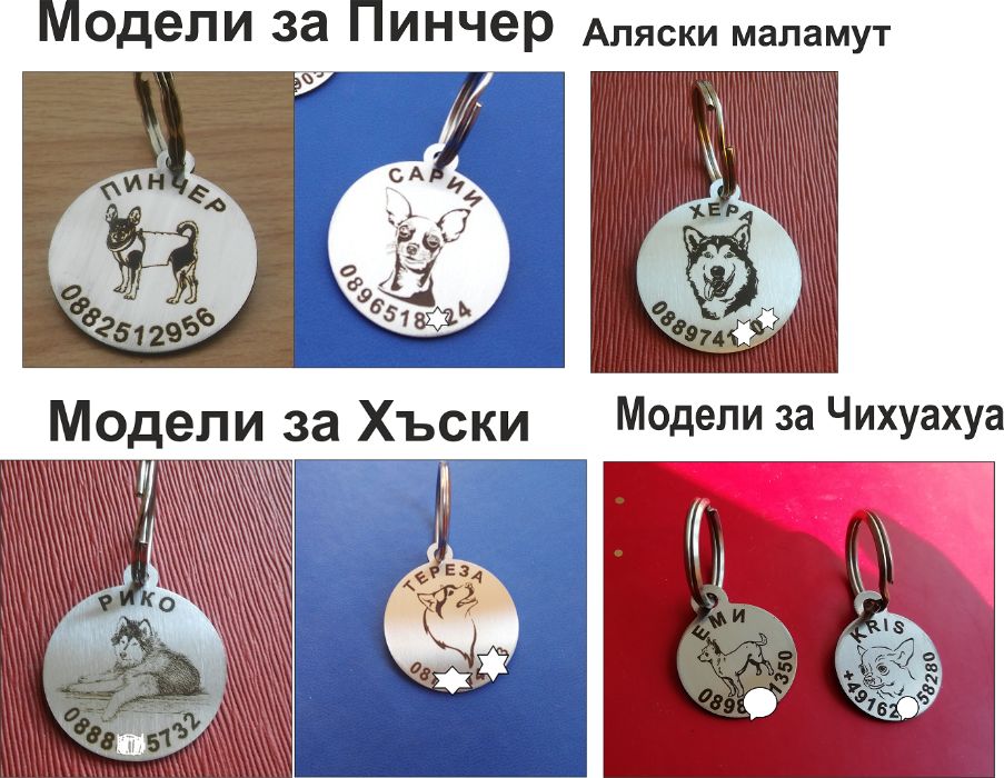 Кучешки медальони. Медальони за кучета