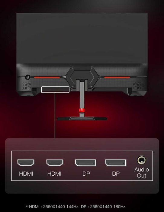 SANC 23.8 inc+2K+180Hz+Fast-IPS  Gaming Moniter