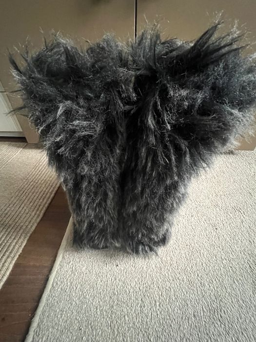 cizme de zapada cu blana asos marimea 44.5